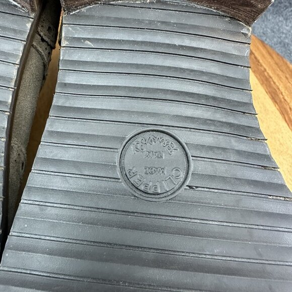 Gravati Wilkes Bashford Suede Leather Wingtip Casual Clipper Italy Mens 9.5M - Picture 10 of 12